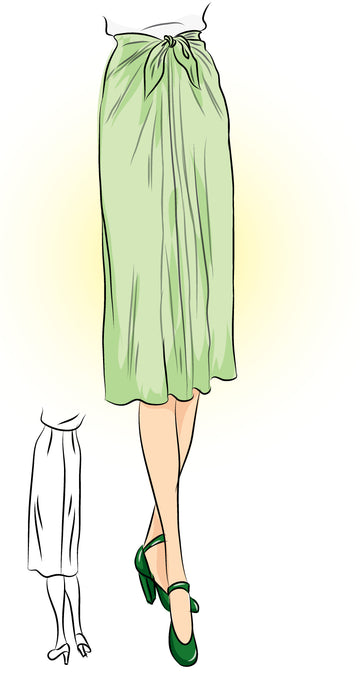 # 5444 - Wrap Skirt (1940) PDF DOWNLOAD