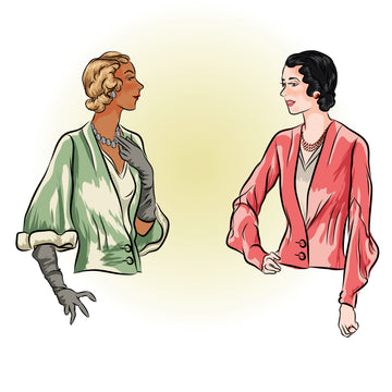 # 6492 - Evening Coatee - Full Sized Print