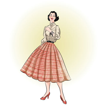 # 7701 - 1950's Umbrella Skirt - PDF Download