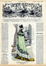 La Mode Illustree # 18, April 1899 French Fashion Magazine