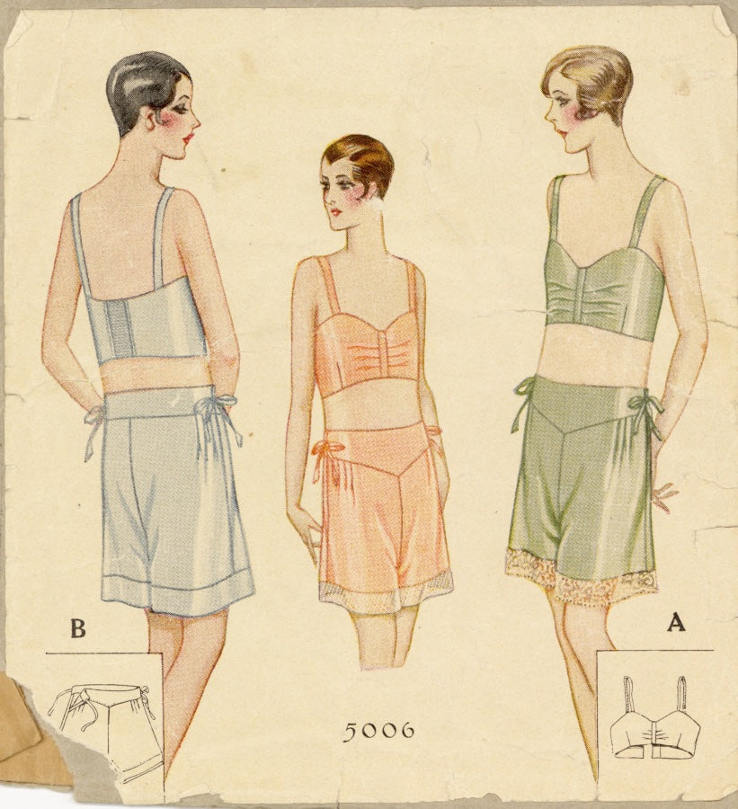 ** #5006 Lingerie Set (1920)  FULL SIZED PRINT