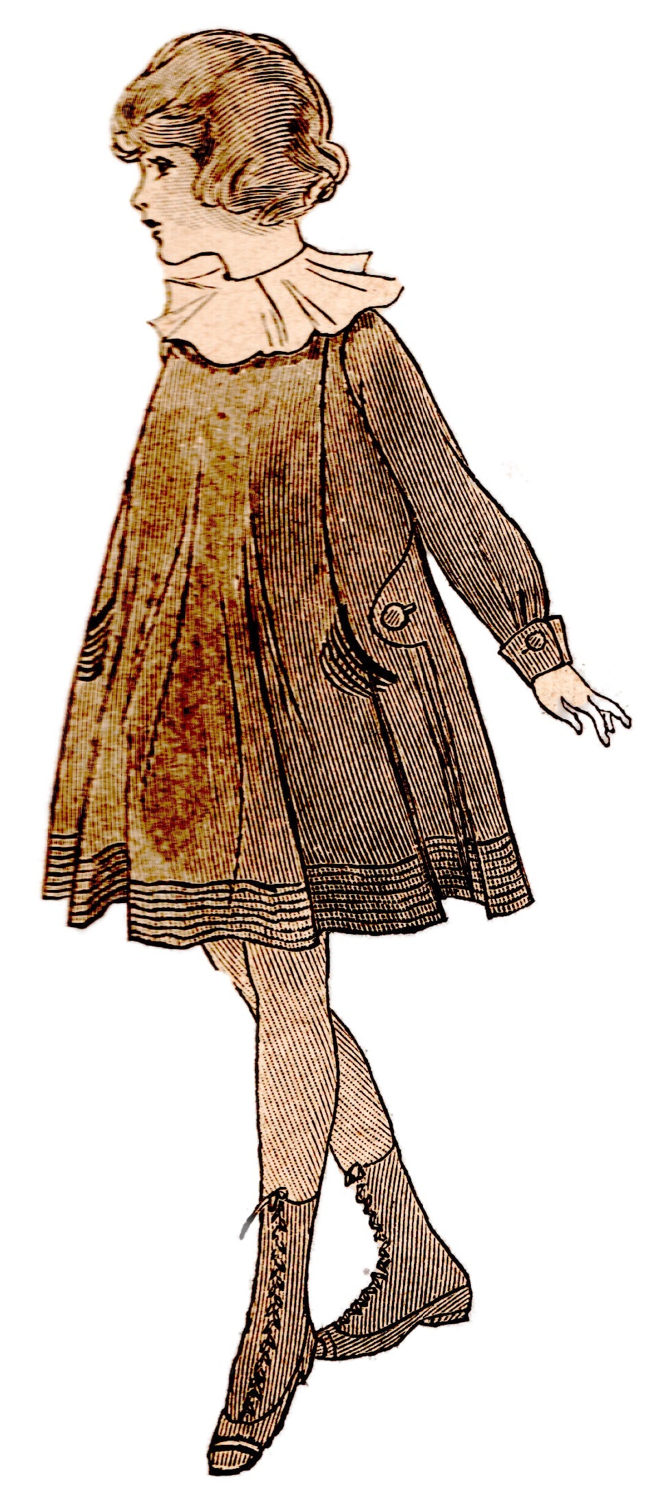 Das Blatt der Hausfrau - 1918  Fashion Magazine With Pattern Sheet