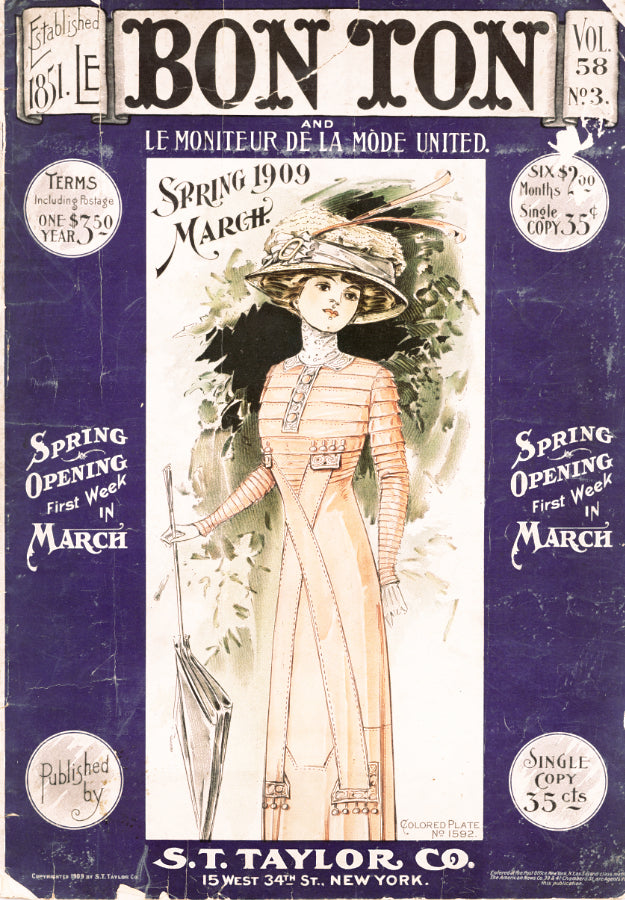 Reference - 1909 Bon Ton Fashion Magazine