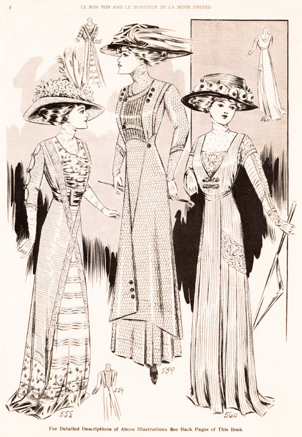 Reference - 1909 Bon Ton Fashion Magazine