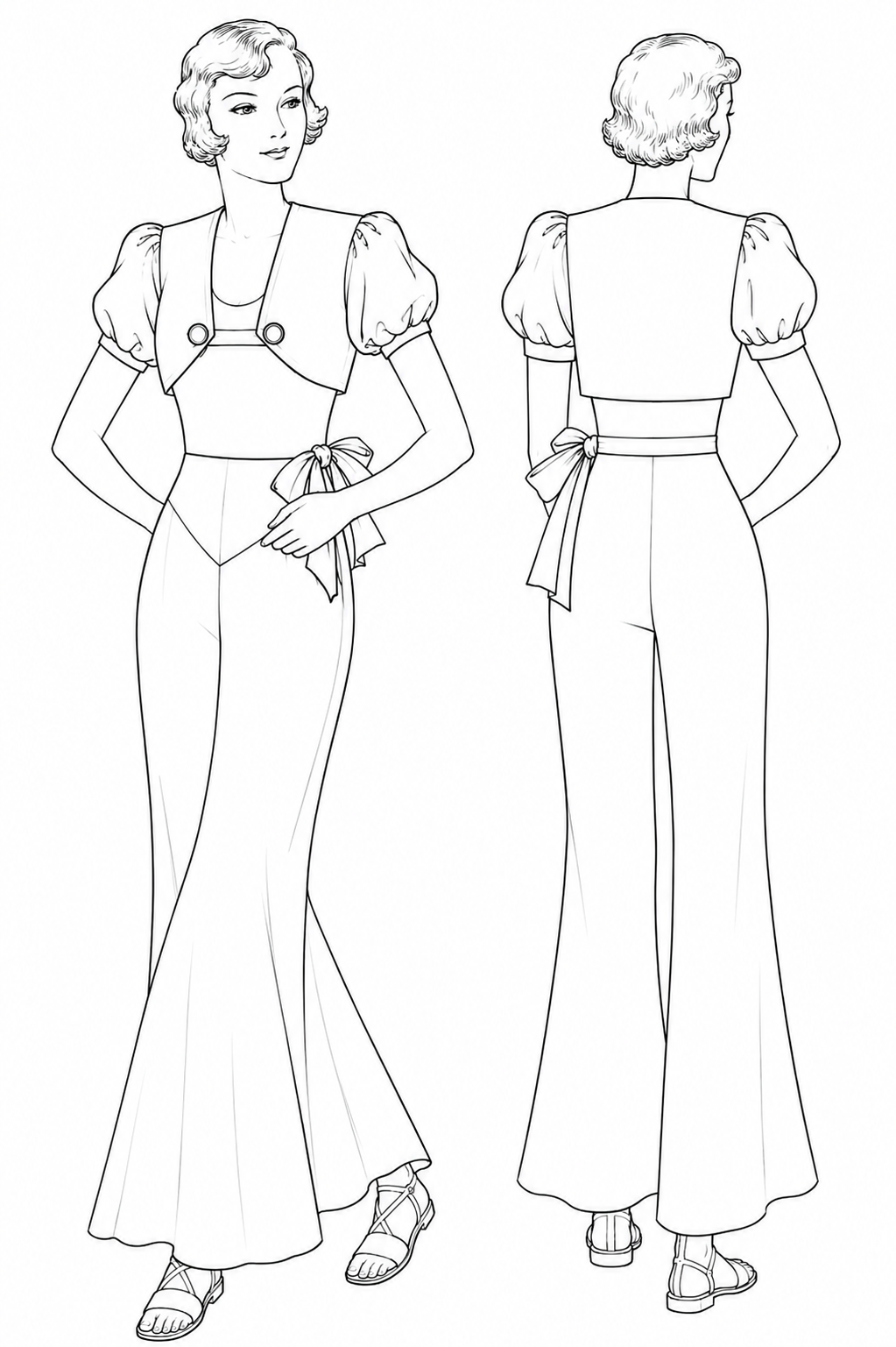 # 13342 Beach Ensemble (1932)