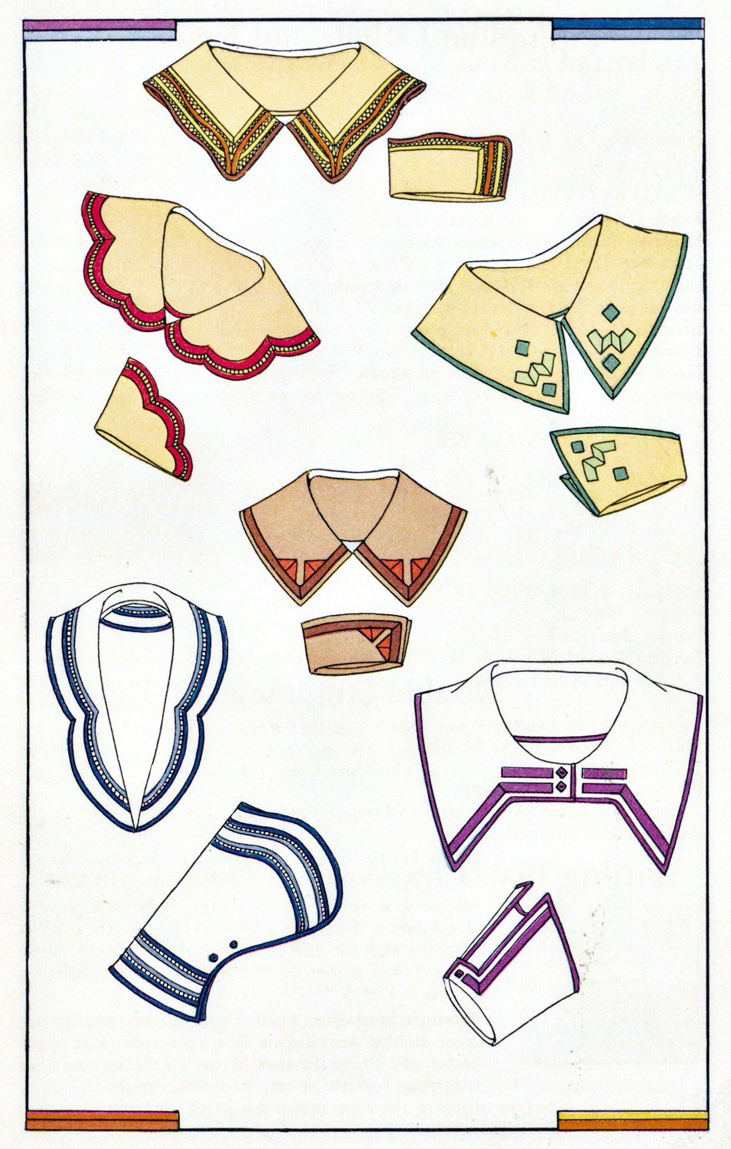 Wrights Bias Fold Tape Booklet and Pattern (1932)