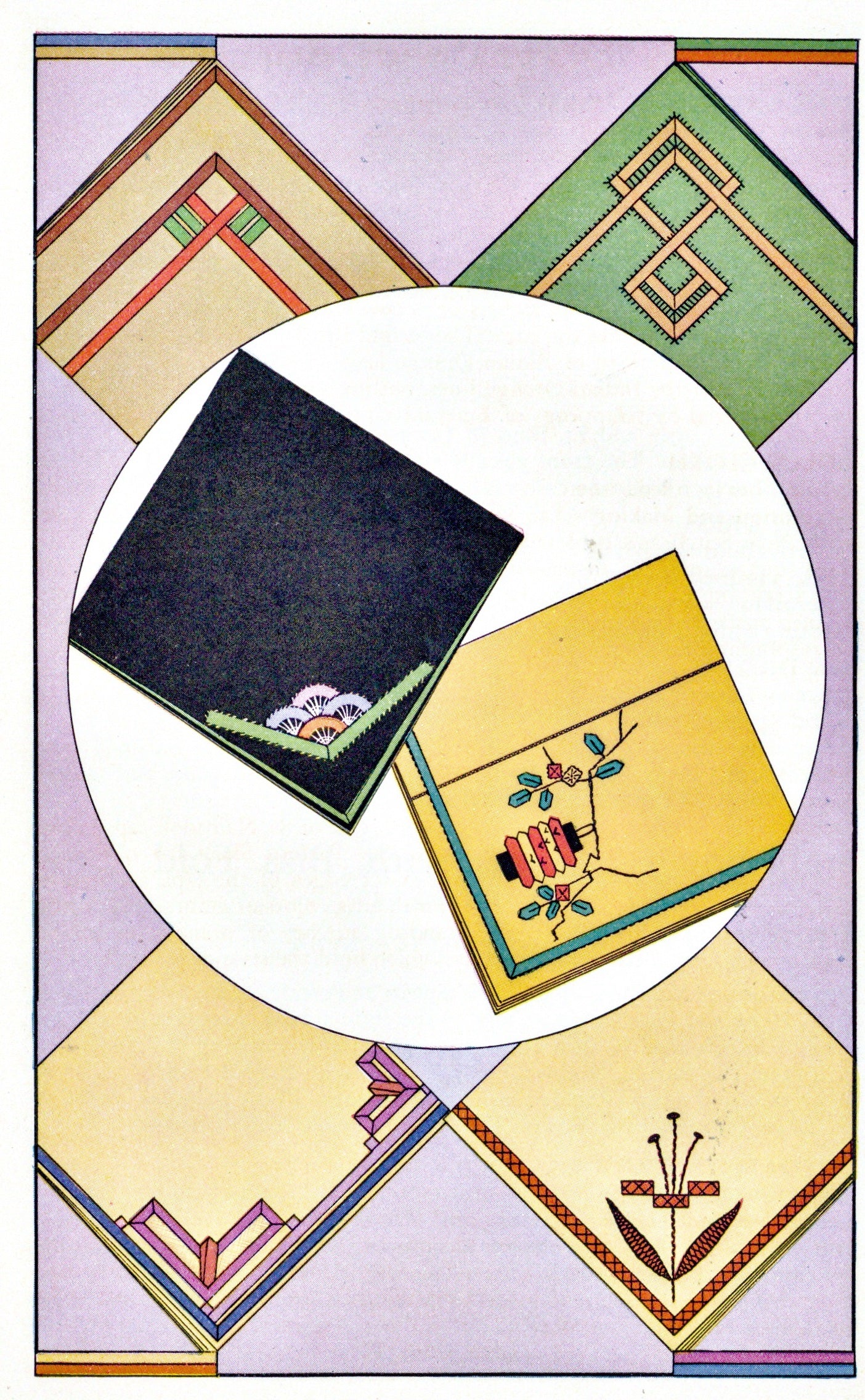 Wrights Bias Fold Tape Booklet and Pattern (1932)