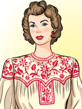# 0990 Blouse With Embroidery (1942)  PDF Download