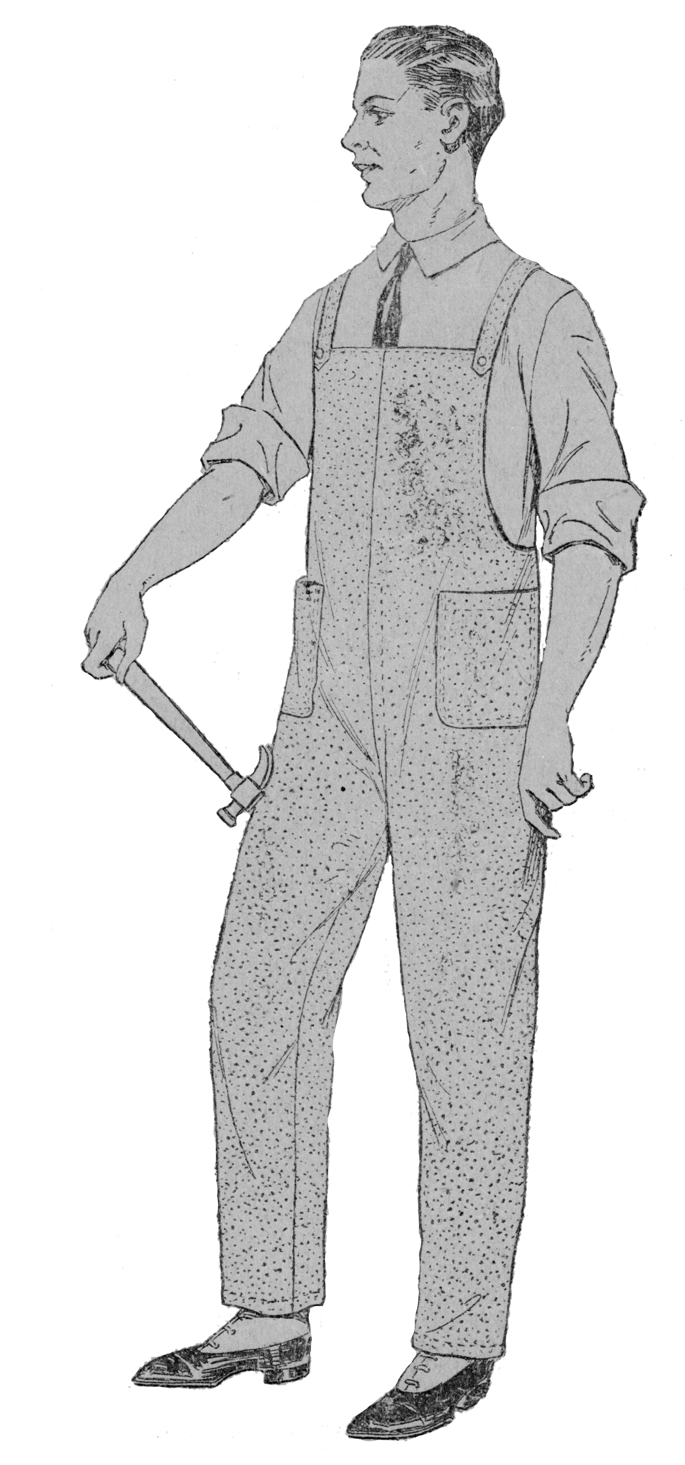 # 1139 Men's Overalls (circa 1920 - 1929) PDF DOWNLOAD