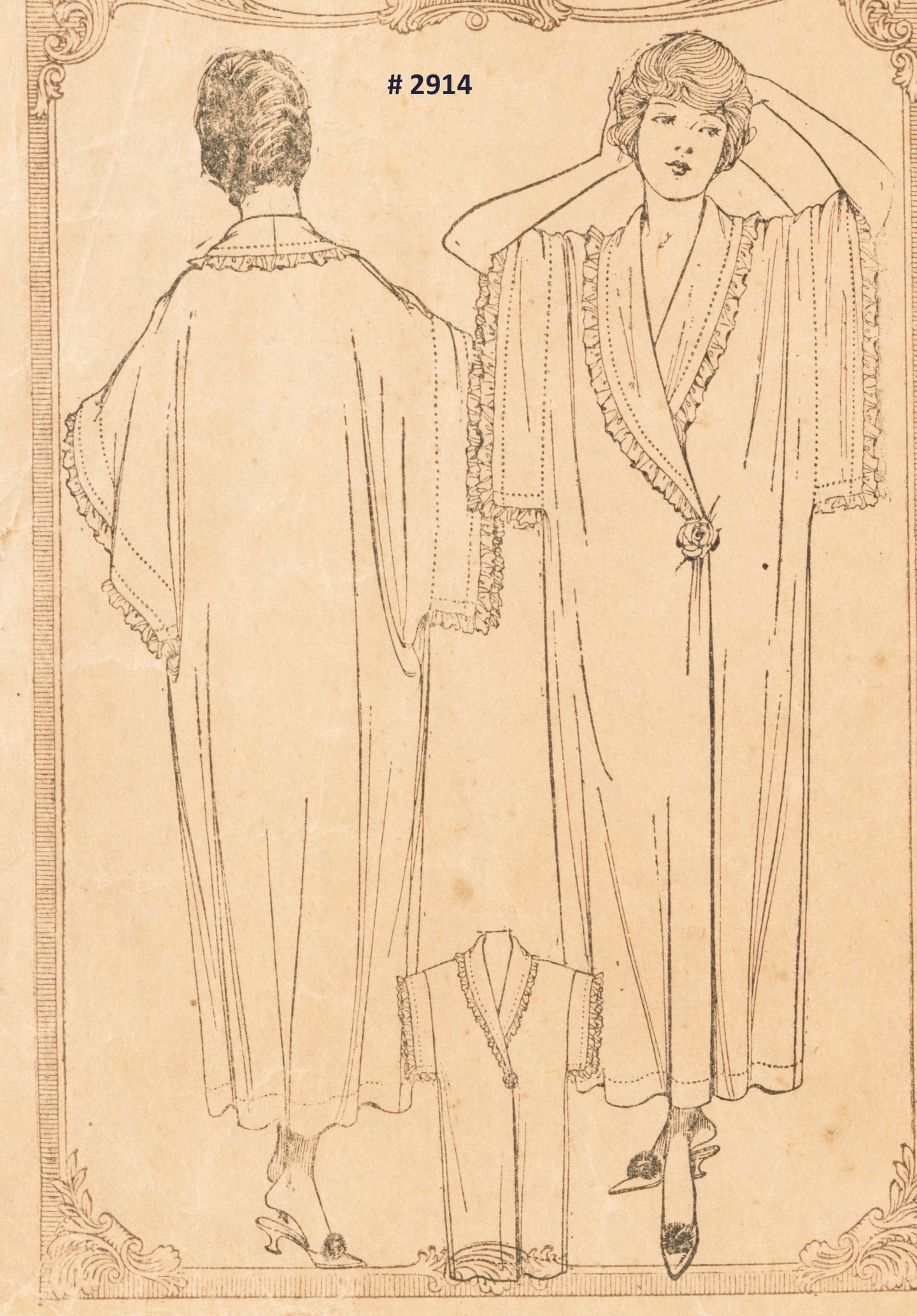# 2914 - Kimono Negligee (1920) - PDF Download