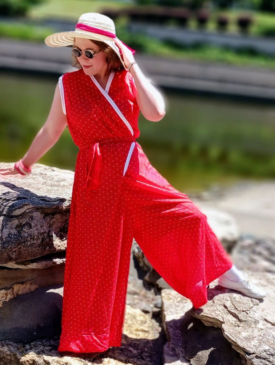 # 3437 - Beach Pajamas With Long Or Bolero Style Jacket - Full Sized P ...