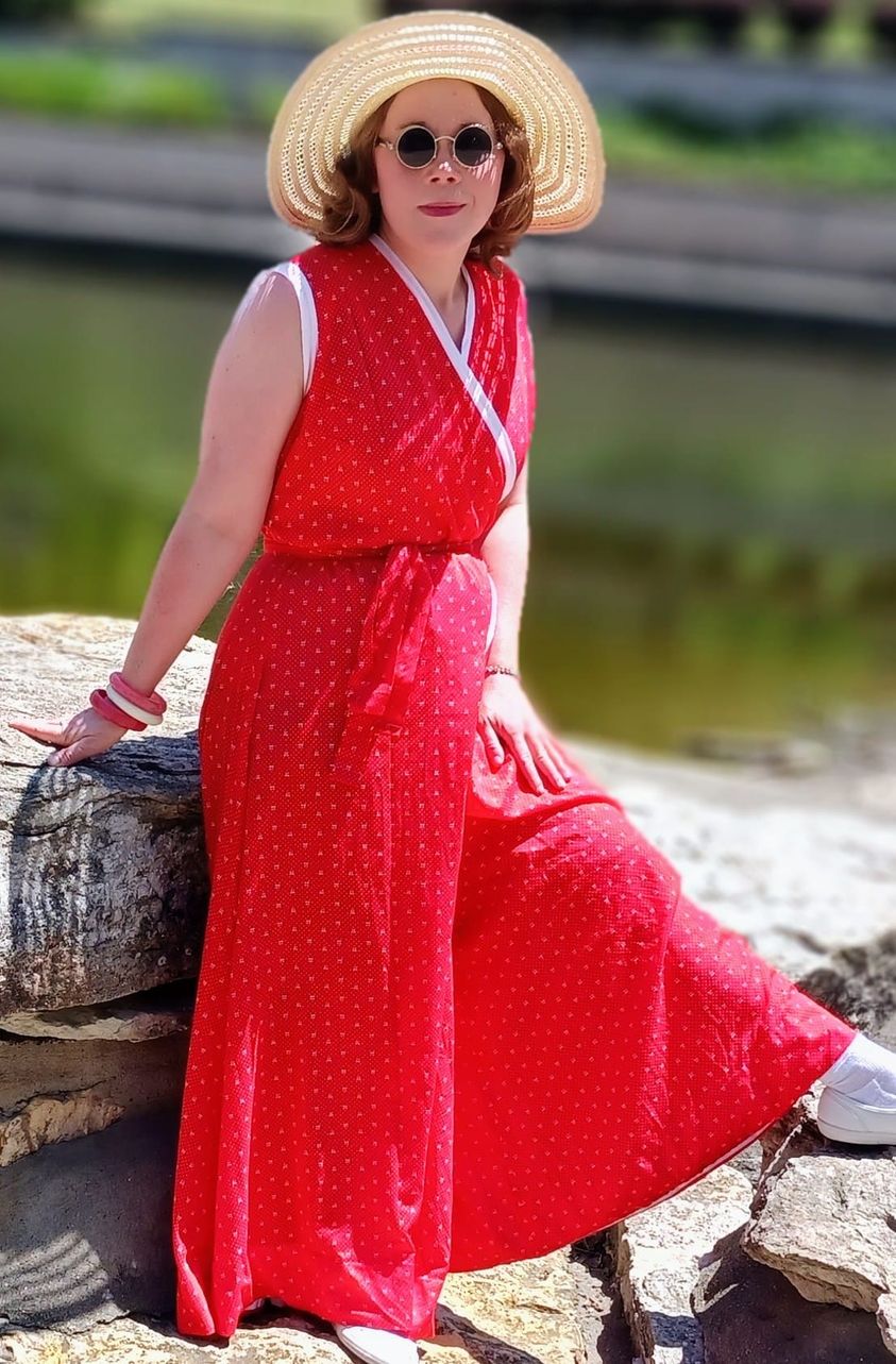 # 3437 - Beach Pajamas With Long Or Bolero Style Jacket - PDF