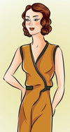 # 3437 - Beach Pajamas With Long Or Bolero Style Jacket - Full Sized P ...
