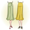 # 6114 - Gored Skirt With Yoke (1930) - PDF Download