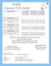 # 6581 - 1930's Pajama Set - PDF Download