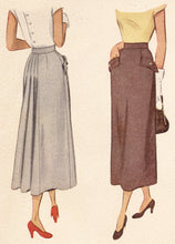 # 7599 Skirt With Back Flare (1949)  PDF Download