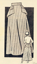 # 9380 - 1950's Skirt With Yoke -  PDF Download