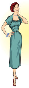 # 9413 - Dress With Bolero (1953) Full Sized Print
